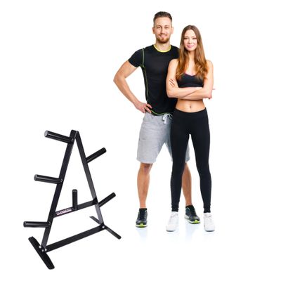 DF7500 Heavy Duty Olympic Weight Tree by Deltech Fitness