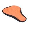 AlveyTech Gel Seat Cover for Bicycles and Exercise Bikes (Orange) view 2