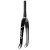Box One Oversized X2 Pro Carbon Fork for Larger Sized Racers 1-1/8 inch Chromoly 7000 Series Steel Steerer Tube 20mm Axle Cold Forged Dropouts 32mm Offset | Black 20 X 20mm view 4