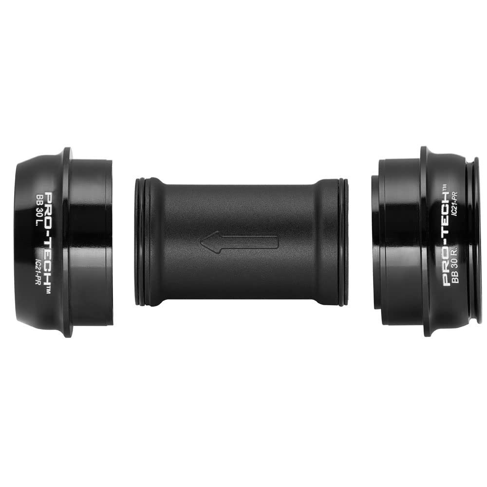 Campagnolo Ekar Pro-Tech Bottom Bracket Cups, BB30 (68 x 42), Black