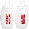 (2 Bottles) Small, Semi-Rigid, Easy-to-Clean, Refillable Gu Flask for Sports Nutrition Liquid Energy Gel Flask - Cycling Flask, Running Flask, Triathlons, Marathons. 110ml (3.5oz) view 1