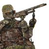 Shocker Tom Taker Click-Stix Shooting Stick, 36" Max Height, Green/Camo view 4