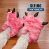 NORTY Stuffed Furry Animal Claw Paw Slippers for Toddlers, Kids, and Adults - Cozy Plush Design - Perfect for Boys, Girls, Men, and Women - House Footwear - Medium - Tan Timber Wolf Bootie view 2