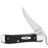 Case XX WR Pocket Knife RussLock Jigged Black Synthetic Item #22862 (61953L SS) 4 1/4 inches Closed view 1