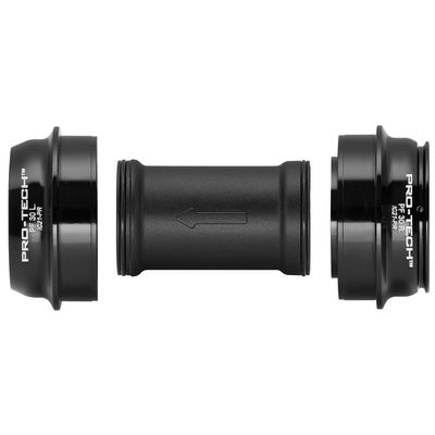 Campagnolo Ekar Pro-Tech Bottom Bracket Cups, PF30 (68 x 46), Black