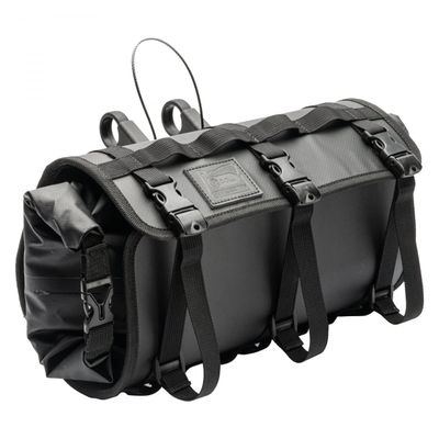 Portland Design Works Gear Belly Bikepacking Handlebar Bag Black Fits 22.0-31.8mm handlebars
