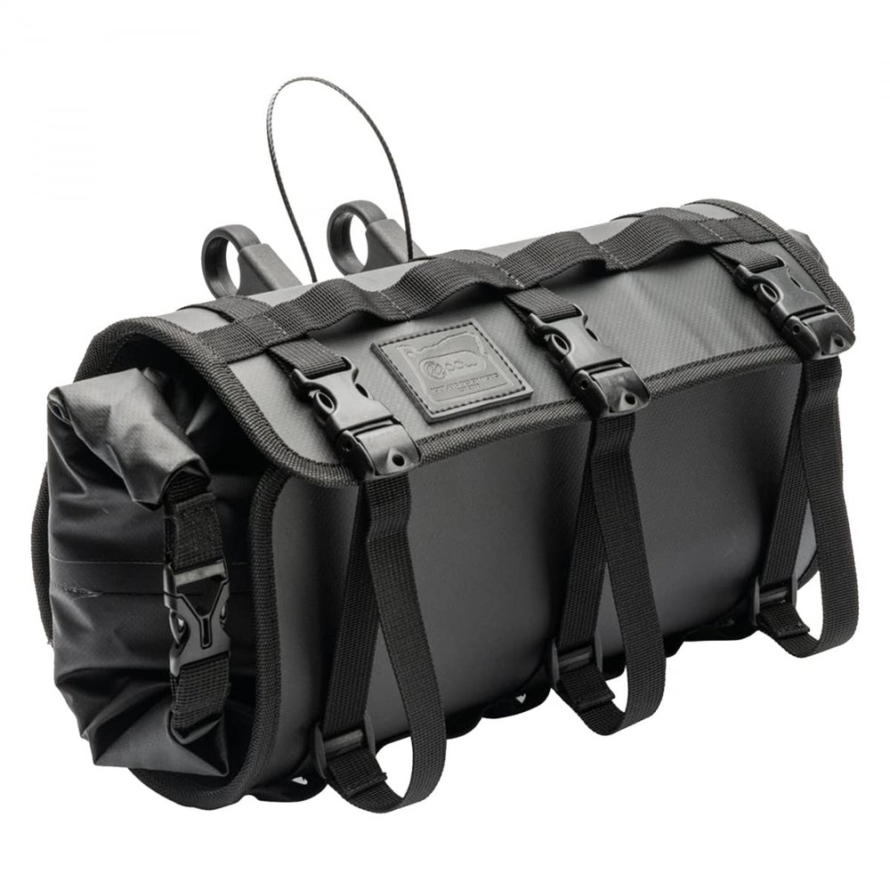 Portland Design Works Gear Belly Bikepacking Handlebar Bag Black Fits 22.0-31.8mm handlebars