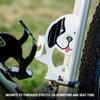Portland Design Works Water Bottle Cage - Lightweight Water Bottle Holder for Bikes, Very Good Dog Cage, White view 4