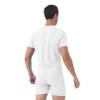 easyforever Men Short Sleeve Athletic Leotard Sports Bodysuit Gym Undershirts Boxers Wrestling Singlets White XX-Large view 4