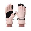 FUFU Gloves Warming Gloves for Men Women, Motorcycle Gloves for Men Touchscreen Winter Cycling Bike Gloves (Color : C) view 1