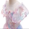 Weileenice Light Purple Flower Girl Dress Lace Embroidered Ruffle Tulle Toddler Wedding Bridesmaid Party Formal Birthday Prom Pageant Ball Gown Princess Photo Shoot Graduation Puffy Tutu Dresses 3-4 view 4