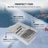 ZUMWax Complete Ski/Snowboard Wax Kit - Universal Rub-On, Any Temp Iron-On & Base Prep, PFAS-Free, USA-Made view 4