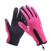 FUFU Gloves Warm Gloves, Winter Gloves Thin Warm Gloves Non-Slip Touch Screen Gloves Cycling,Running Driving Cycling Motorcycle (Color : Pink) view 1