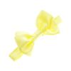 My Lello Classic Baby Pre- Tied Satin Adjustable Bow Tie Solid Formal Tuxedo Style - Lemon view 1