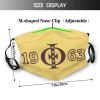 Iota Phi Theta Dust Wind Neck Gaiter Balaclava Scarf Headwear Face Shield Bandana Black view 2