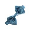 My Lello Classic Baby Pre- Tied Satin Adjustable Bow Tie Solid Formal Tuxedo Style - Vintage Blue view 1