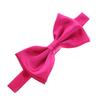 My Lello Classic Baby Pre- Tied Satin Adjustable Bow Tie Solid Formal Tuxedo Style - Fuchsia view 1