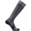 RANDY SUN Waterproof Sports Socks, Wet Weather Trail Running Gear for Women and Men Wading Socks Grey& Black, Small view 1
