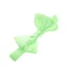 My Lello Classic Baby Pre- Tied Satin Adjustable Bow Tie Solid Formal Tuxedo Style - Mint view 1