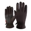 FUFU Gloves Running Gloves Cycling Gloves Winter Gloves, Touch Screen Gloves Cold Weather Running, Cycling, Walking (Color : Black) view 1