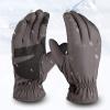 FUFU Gloves Running Gloves Cycling Gloves Winter Gloves, Touch Screen Gloves Cold Weather Running, Cycling, Walking (Color : Black) view 4