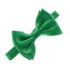 My Lello Classic Boy's Pre- Tied Satin Adjustable Bow Tie Solid Formal Tuxedo Style - Emerald Green view 1