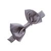 My Lello Classic Baby Pre- Tied Satin Adjustable Bow Tie Solid Formal Tuxedo Style - Pewter view 1