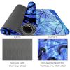 LEVEIS Yoga Mat Tree of Life Symbol Thick Non Slip Exercise Workout Mats for Home Gym Floor Travel view 3