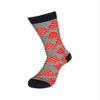 Sock Panda Heart Pattern Sock (Love) Sock from the (Adult Medium) view 1