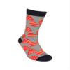 Sock Panda Heart Pattern Sock (Love) Sock from the (Adult Medium) view 3