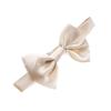 My Lello Classic Boy's Pre- Tied Satin Adjustable Bow Tie Solid Formal Tuxedo Style - Natural view 1