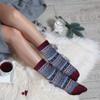 FYC Women Socks Winter - Gifts for Women - Warm Thick Soft Wool Cozy Crew Socks Christmas Stocking Stuffers Gifts for Woman (Multicolor-9-5pairs) view 3