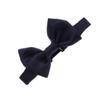 My Lello Classic Baby Pre- Tied Satin Adjustable Bow Tie Solid Formal Tuxedo Style - Dark Navy view 1
