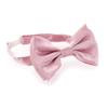 My Lello Classic Boy's Pre- Tied Satin Adjustable Bow Tie Solid Formal Tuxedo Style - Brown view 2