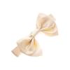 My Lello Classic Baby Pre- Tied Satin Adjustable Bow Tie Solid Formal Tuxedo Style - Latte view 1