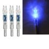 6 PCS No Tool Require Automatically Compound Bow Shooting Archery Bow String Light Up Nock 6.3mm Inner Diameter Arrow Nock (Blue) view 1