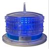 Britta Products Steady-ON or Flashing 2NM IP67 Solar LED Marina Dock Barge Boat Safety Beacon Light - Blue LED view 1