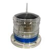 Britta Products Steady-ON or Flashing 2NM IP67 Solar LED Marina Dock Barge Boat Safety Beacon Light - Blue LED view 2