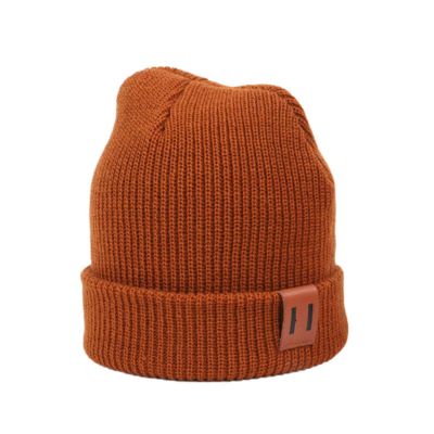 dadad Children's Winter Hats Cute Knitted Woolen Hats Baby Warm Children's Hats for Boys and Girls Coffee