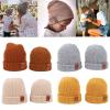 dadad Children's Winter Hats Cute Knitted Woolen Hats Baby Warm Children's Hats for Boys and Girls Coffee view 2