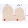 dadad Children's Winter Hats Cute Knitted Woolen Hats Baby Warm Children's Hats for Boys and Girls Coffee view 4