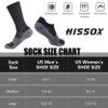 Hissox Black Golf Socks, Mens Womens Low Cut Athletic Cushion Copper Socks Moisture Wicking Running Jogging Tennis Trekking Anti Odor Socks for Smelly Feet 6 Pairs Black,L view 2