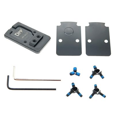 DPP Titanium Red Dot Mount/Plate/Adapter Compatible with Springfield XD Trijicon RMR/SRO&Holosun 407C/507C/508T
