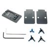 DPP Titanium Red Dot Mount/Plate/Adapter Compatible with Springfield XD Trijicon RMR/SRO&Holosun 407C/507C/508T view 1