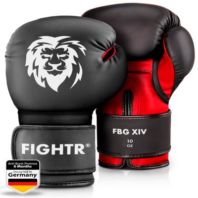FIGHTR Boxing Gloves - Maximum Protection & Stability | Boxing Gloves for Boxing, MMA, Muay Thai & Kickboxing | Sizes 8-16 oz