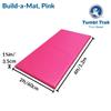 Tumbl Trak Build-A-Mat for Gymnastics, Cheer, Dance, and Fitness, 2FT x 5FT x 1-3/8IN, Pink view 3
