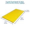Tumbl Trak Build-A-Mat for Gymnastics, Cheer, Dance, and Fitness, 2FT x 4FT x 1-3/8IN, Yellow view 2