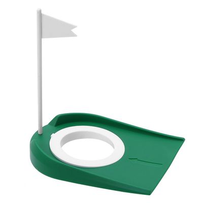 Mini Putt Hole, Putting Cup and Flag Putt Training Hole, Sport Putting Cup Practice Aids, Training Aids Putting Putting Mats Indoor with Hole Flag