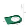 Mini Putt Hole, Putting Cup and Flag Putt Training Hole, Sport Putting Cup Practice Aids, Training Aids Putting Putting Mats Indoor with Hole Flag view 2
