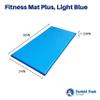 Tumbl Trak Build-A-Mat for Gymnastics, Cheer, Dance, and Fitness, 2FT x 5FT x 1-3/8IN, Light Blue view 3